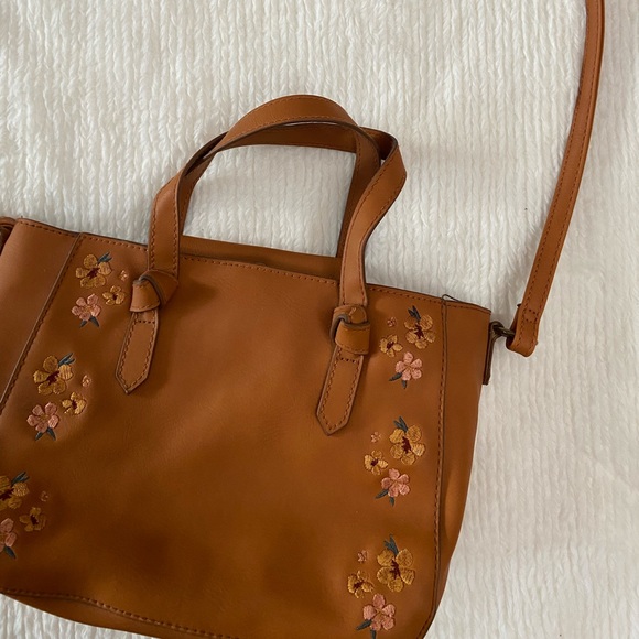 crossbody purse | chestnut brown - Picture 3 of 3